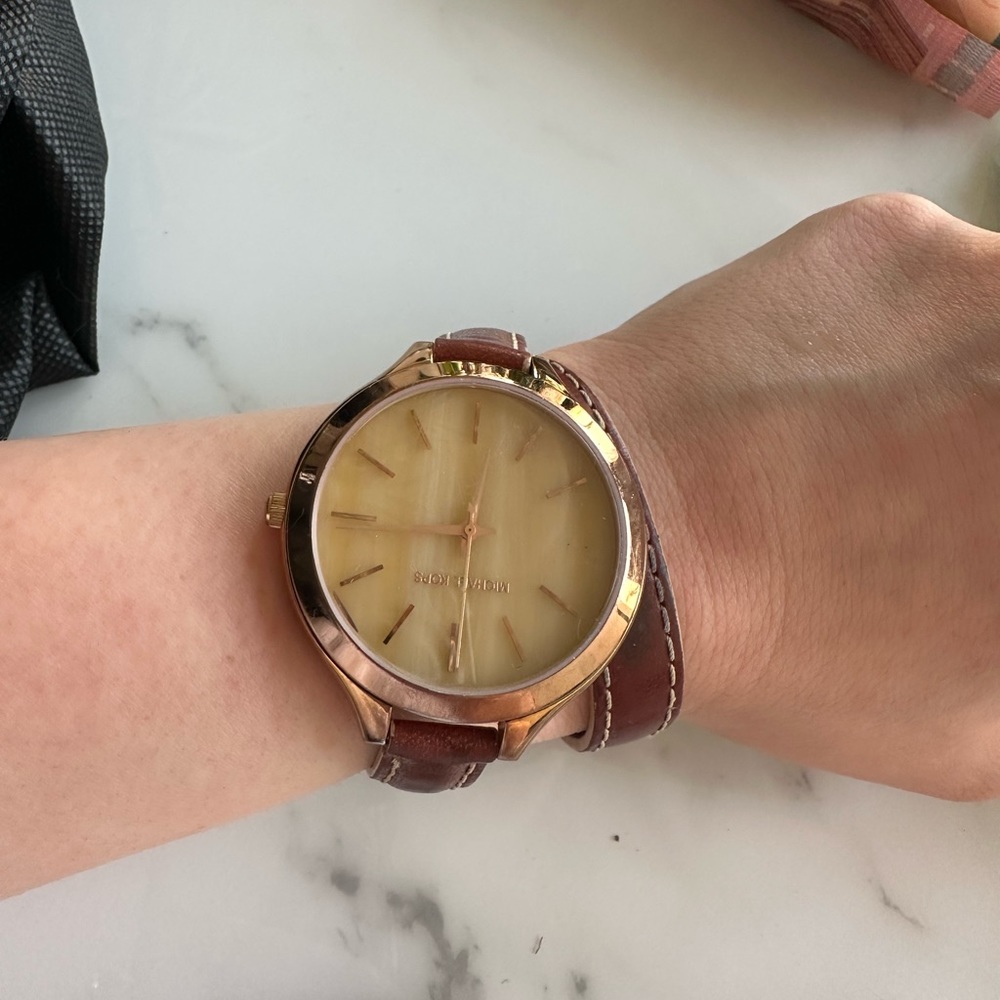 Michael Kors wrap watch